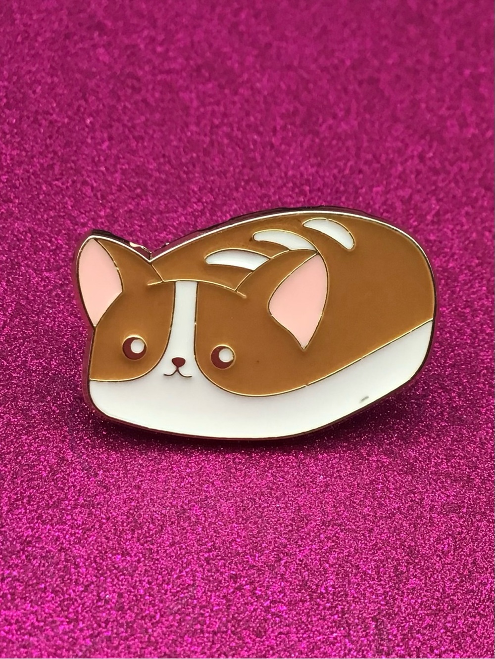 Cat Loaf Enamel Pin